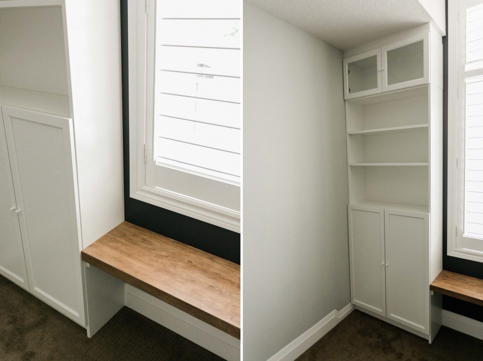 Ikea Billy Hack + Custom Shelves Baden, Ontario Trim Carpentry Trim