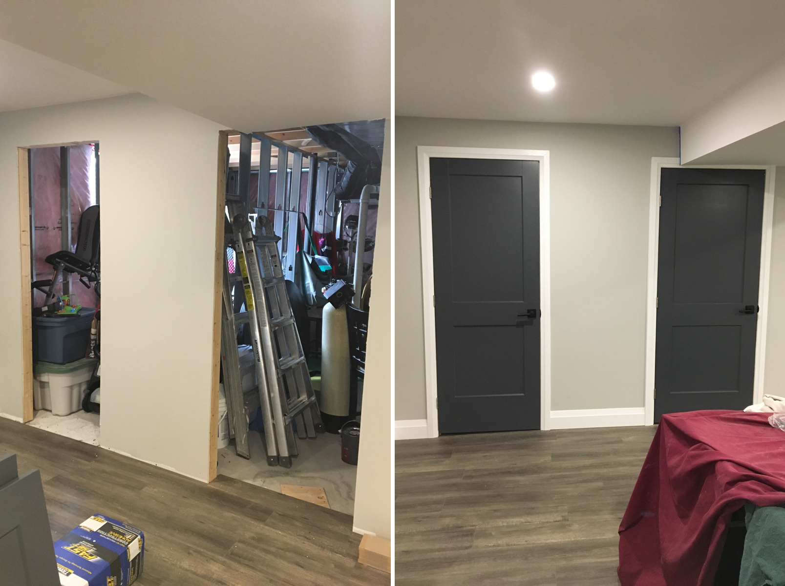 Basement Contemporary Trim